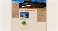 Desktop Screenshot of breitenhof.at